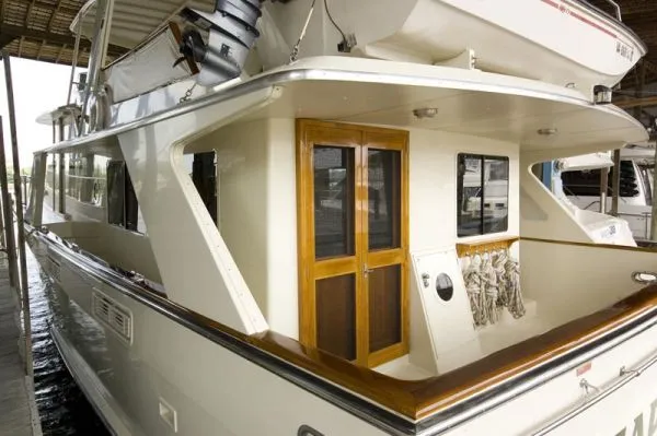 Slide: The Image of Tollycraft 61 Pilothouse 1988 - 2