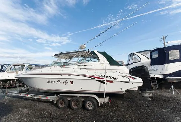 Slide: The Image of Fountain 31 Sportfish Cruiser OB 1999 - 1
