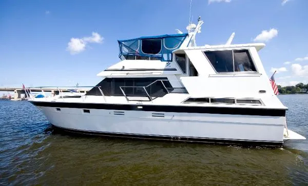 Slide: The Image of Hi-Star 48 Motor Yacht 1990 - 4