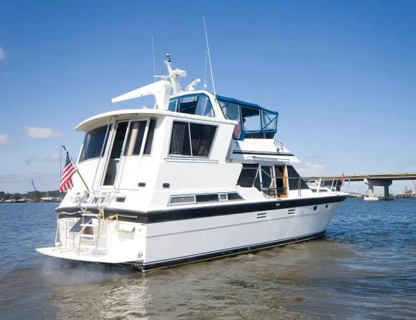 Slide: The Image of Hi-Star 48 Motor Yacht 1990 - 5