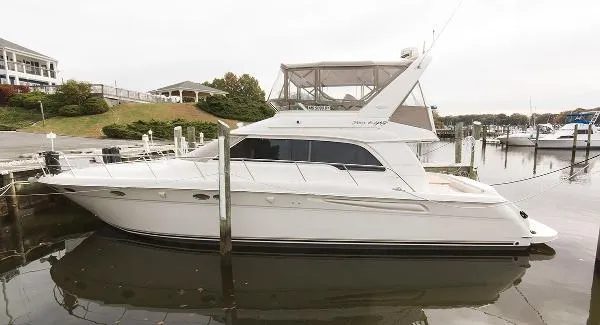 Slide: The Image of Sea Ray 480 Sedan Bridge 1998 - 1