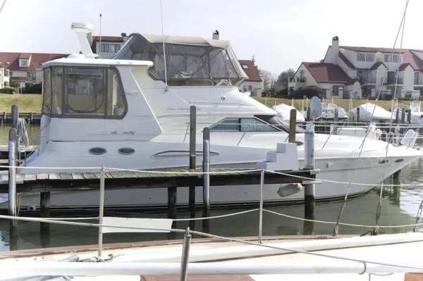 Slide: The Image of Sea Ray 420 Aft Cabin 1999 - 0