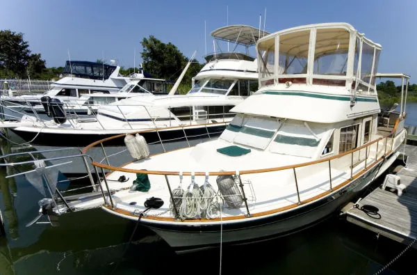 Slide: The Image of KHA SHING TRAWLER Sundeck (twin engine) 1984 - 1