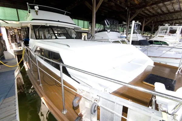 Slide: The Image of Trojan Fly Bridge Motor Yacht (VA) 1974 - 2