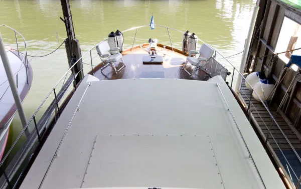 Slide: The Image of Trojan Fly Bridge Motor Yacht (VA) 1974 - 3