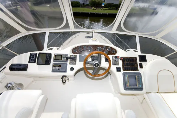 Slide: The Image of Sea Ray 420 Aft Cabin 1997 - 8