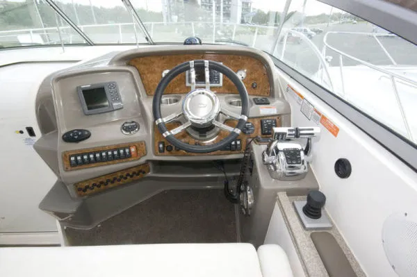Slide: The Image of Rinker 350 w/ Axius Joystick and Skyhook 2008 - 1