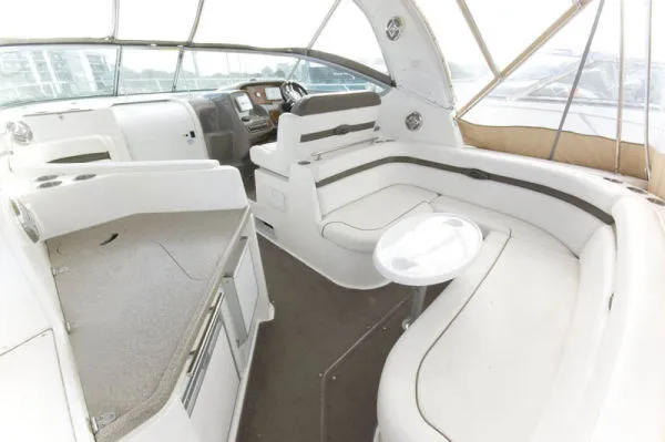 Slide: The Image of Rinker 350 w/ Axius Joystick and Skyhook 2008 - 11