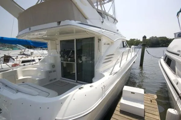 Slide: The Image of Sea Ray 400 Sedan Bridge 1998 - 1