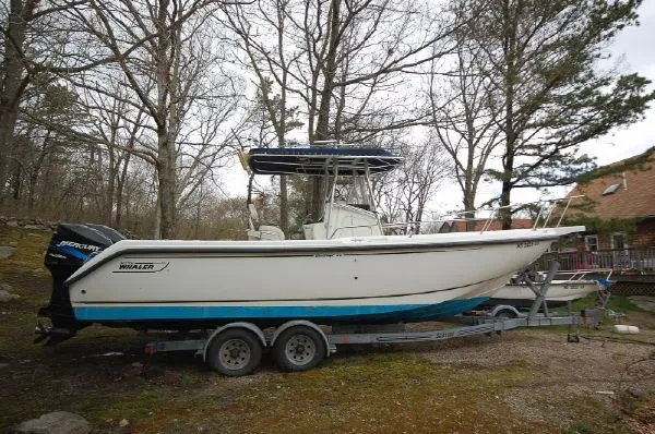 Slide: The Image of Boston Whaler 26 Outrage with Trailer (MA) 2000 - 0