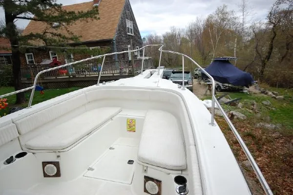 Slide: The Image of Boston Whaler 26 Outrage with Trailer (MA) 2000 - 8