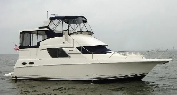 Slide: The Image of Silverton 392 Motor Yacht MD 1999 - 0