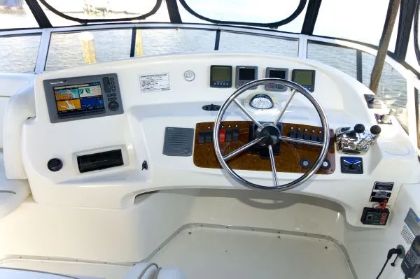 Slide: The Image of Silverton 43 Sport Bridge D9 500 Inboards 2007 - 10