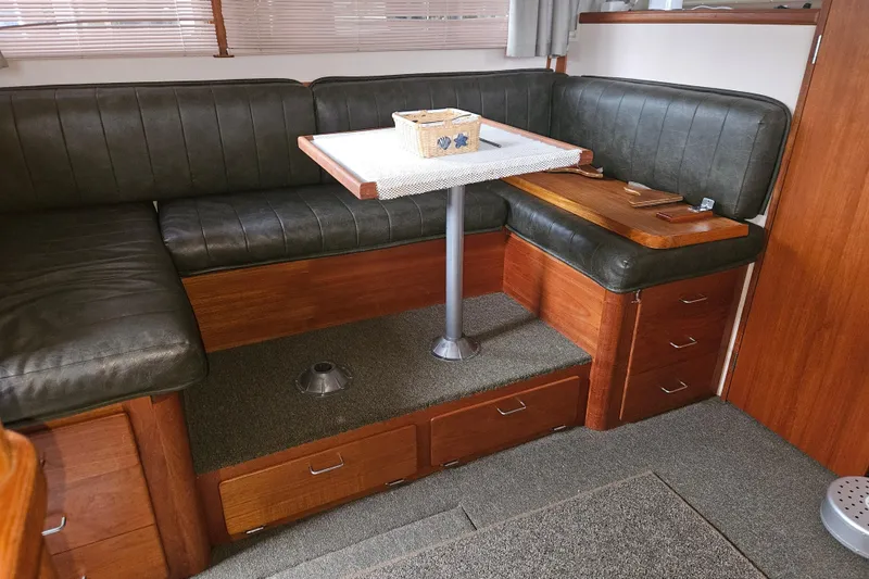 Slide: The Image of Stainless steel double sink with faucet in 1989 Tollycraft Sport Sedan. - 16