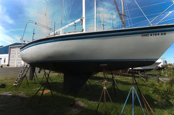 Slide: The Image of Hunter 28.5 1986 - 2