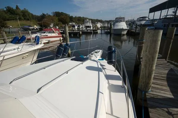 Slide: The Image of Sea Ray 410 Aft Cabin 1987 - 10