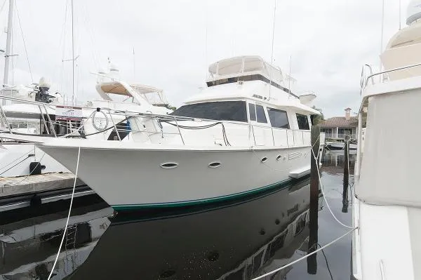 Slide: The Image of Viking 55 Motoryacht Walkaround 1989 - 1