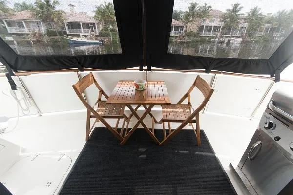 Slide: The Image of Viking 55 Motoryacht Walkaround 1989 - 11