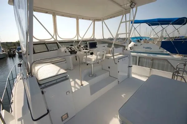 Slide: The Image of Tollycraft 39 Cockpit Motor Yacht MD 1990 - 9