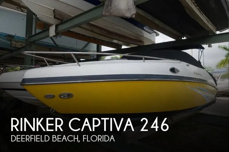 Slide: The Image of Rinker Captiva 246 2010 - 0