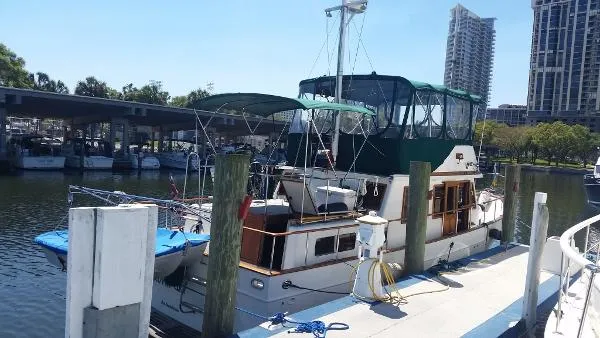 Slide: The Image of Marine Trader 38 Double Cabin Trawler 1998 - 1