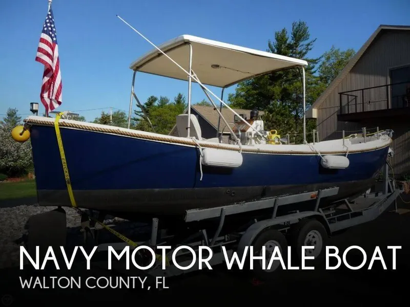 Slide: The Image of Navy Motor Whale boat 26 MK II 1985 - 0