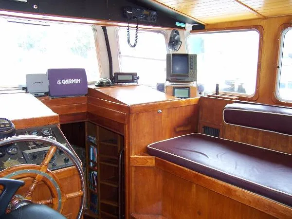 Slide: The Image of Fisher 46 Motorsailer Cutter 1977 - 10