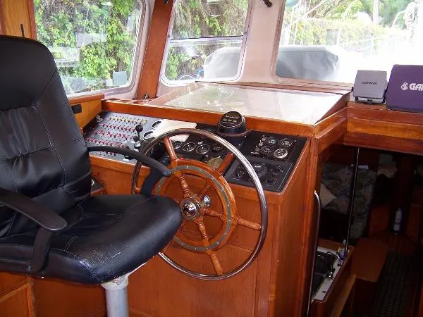 Slide: The Image of Fisher 46 Motorsailer Cutter 1977 - 11