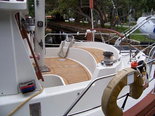Slide: The Image of Fisher 46 Motorsailer Cutter 1977 - 3