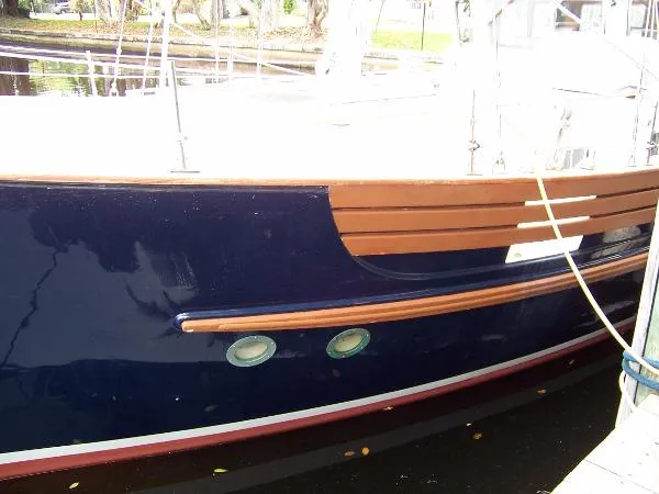 Slide: The Image of Fisher 46 Motorsailer Cutter 1977 - 6
