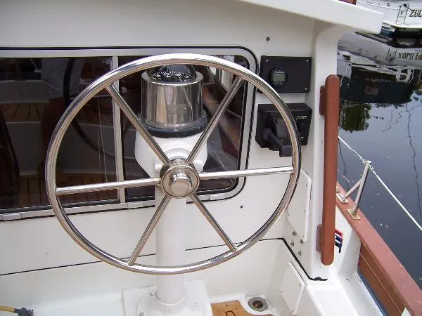 Slide: The Image of Fisher 46 Motorsailer Cutter 1977 - 8