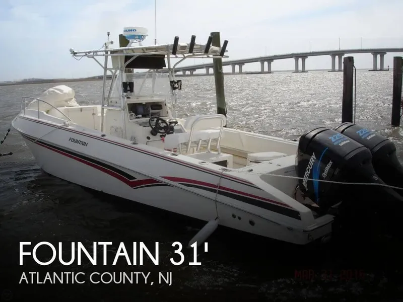 Slide: The Image of Fountain Sportfish 31 TE 1994 - 0