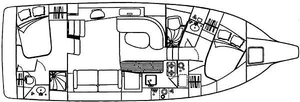 Slide: The Image of Silverton 352 Motor Yacht 1998 - 2