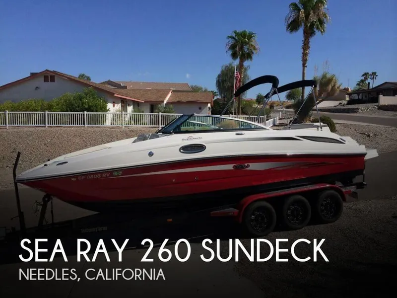 Slide: The Image of Sea Ray 260 Sundeck 2012 - 0