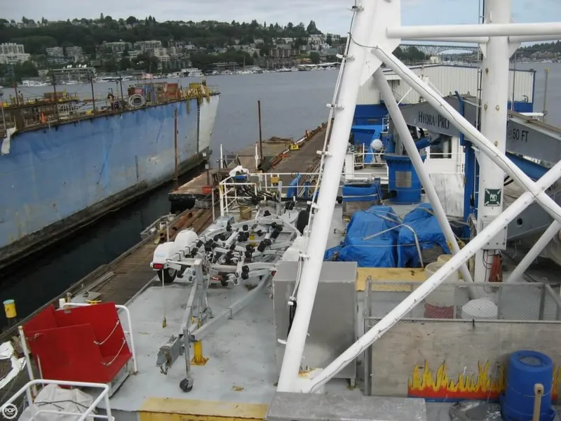 Slide: The Image of Tacoma Boatbuilding Co., Inc. 224' Ocean Survey Vessel, Stalwart Class T-AGOS-12 1988 - 10