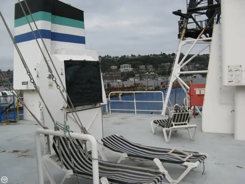 Slide: The Image of Tacoma Boatbuilding Co., Inc. 224' Ocean Survey Vessel, Stalwart Class T-AGOS-12 1988 - 7
