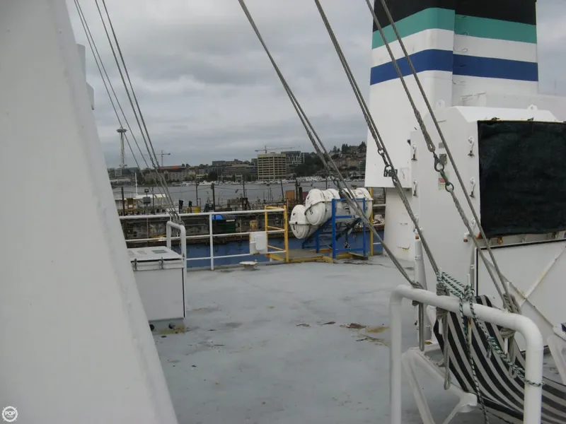 Slide: The Image of Tacoma Boatbuilding Co., Inc. 224' Ocean Survey Vessel, Stalwart Class T-AGOS-12 1988 - 8