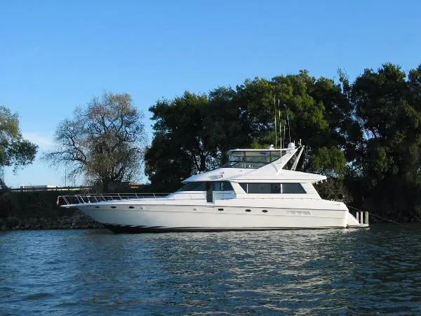 Slide: The Image of Sea Ray 650 Cockpit Motor Yacht 1995 - 0