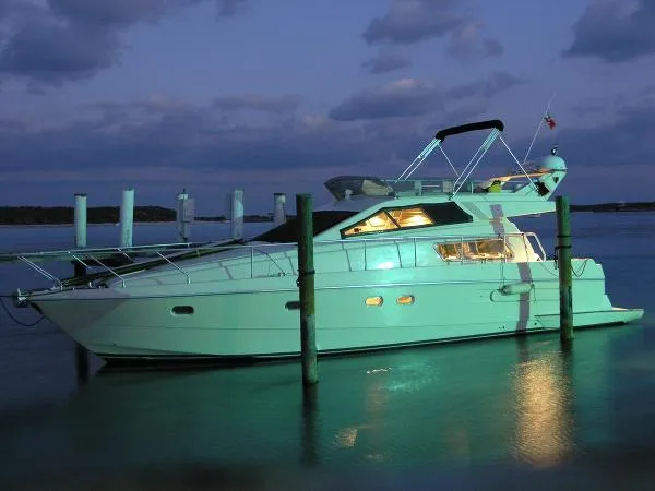 Slide: The Image of Ferretti 135 Flybridge Motor Yacht 1995 - 1