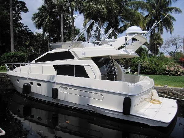 Slide: The Image of Ferretti 135 Flybridge Motor Yacht 1995 - 2