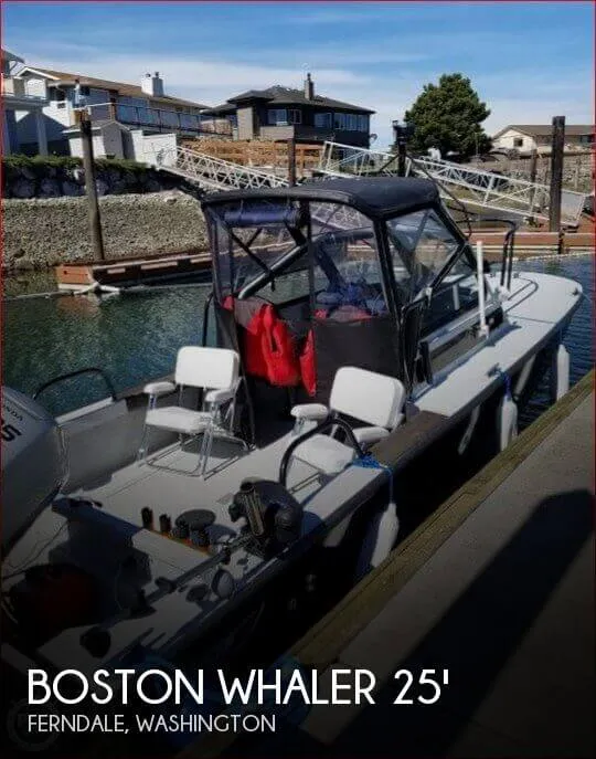 Slide: The Image of Boston Whaler 25 Guardian Sentry 1991 - 0
