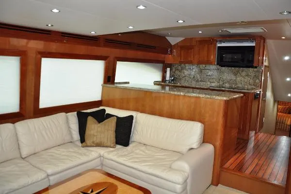 Slide: The Image of Hatteras 64' Enclosed Bridge SF 2008 - 2