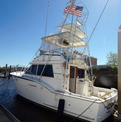 Slide: The Image of Hatteras 37 Convertible Sport Fish 1977 - 1