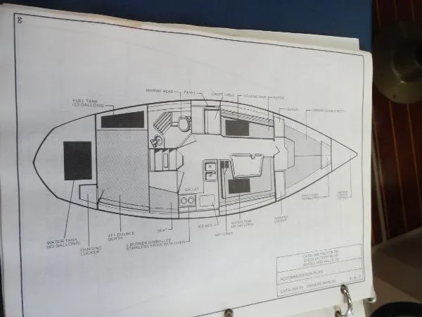 Slide: The Image of Catalina Tall Rig 1988 - 9