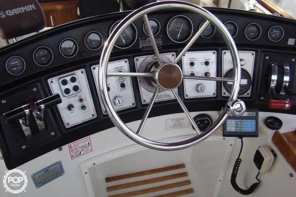 Slide: The Image of Carver Yachts 3607 Aft Cabin 1988 - 10