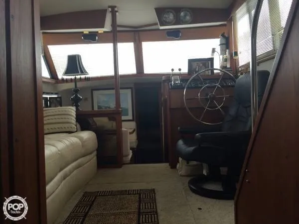 Slide: The Image of Carver Yachts 3607 Aft Cabin 1988 - 6