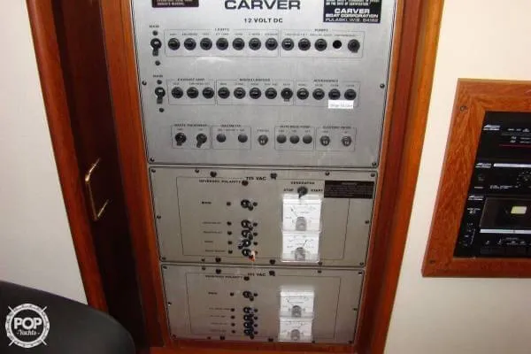 Slide: The Image of Carver Yachts 3607 Aft Cabin 1988 - 7