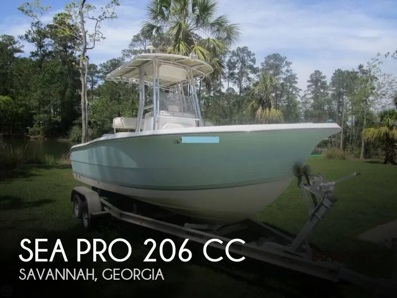 Slide: The Image of Sea Pro 206 CC 2004 - 0