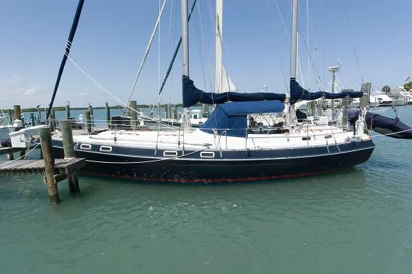 Slide: The Image of Morgan 415 Out Island Ketch 1980 - 0