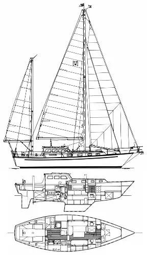 Slide: The Image of Mariner Pilothouse 38 1981 - 0